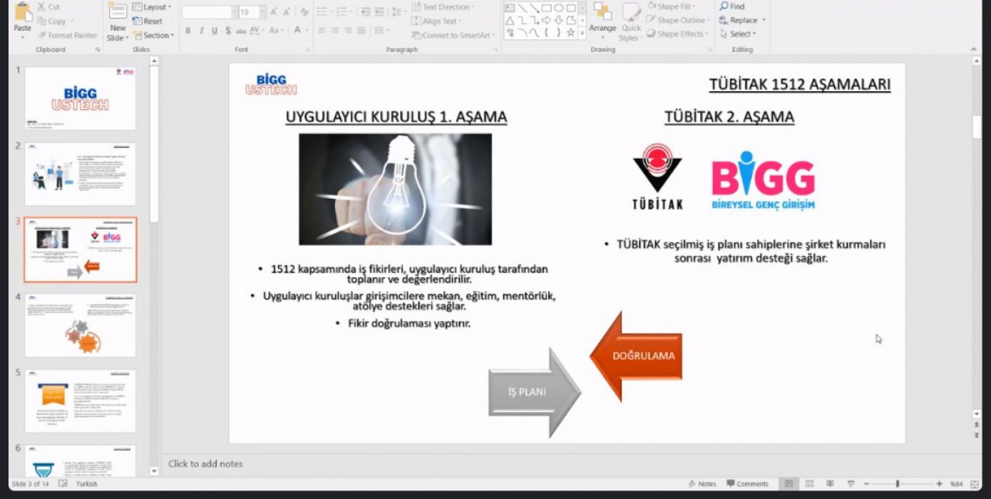 Bigg Ustech Tanıtım ve Bilgilendirme Toplantısı Gerçekleşti