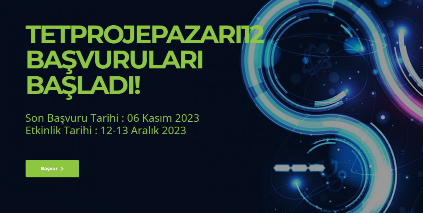 Tetprojepazarı12 Başvuruları Başladı!