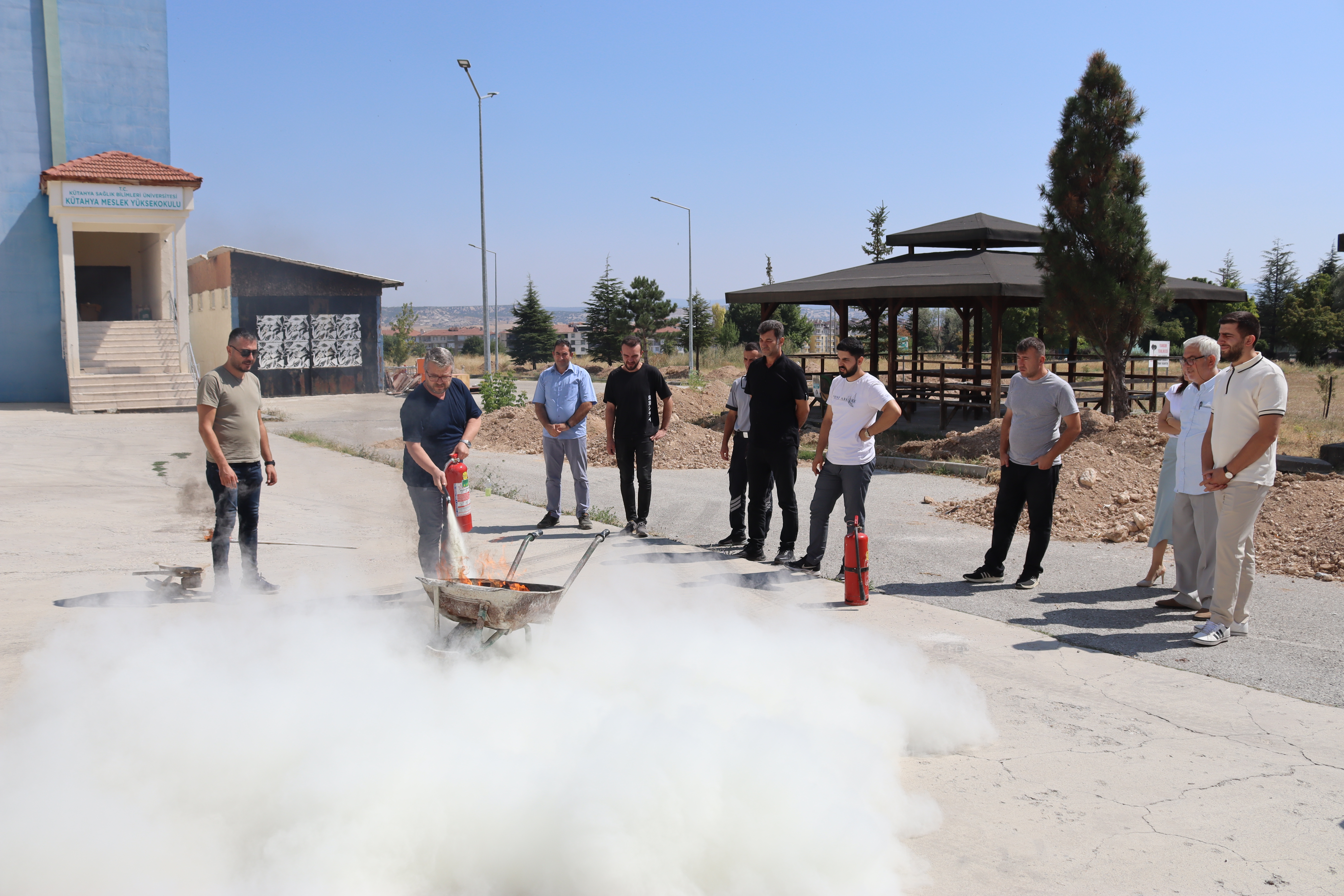 Deprem, Yangın ve Bina Tahliye Tatbikatı Gerçekleşti - 2
