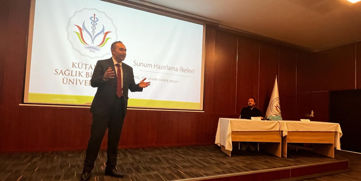 ‘Sunum Hazırlama İlkeleri’ Konulu Seminer Gerçekleştirildi