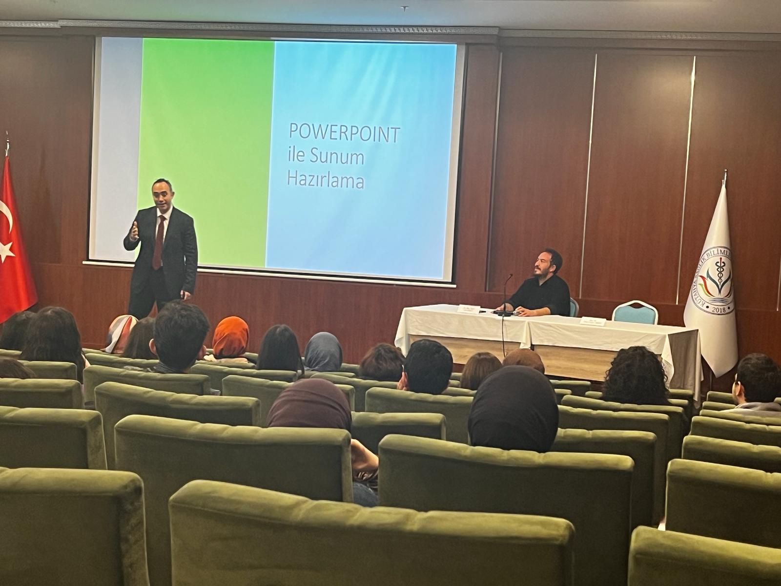 ‘Sunum Hazırlama İlkeleri’ Konulu Seminer Gerçekleştirildi - 2