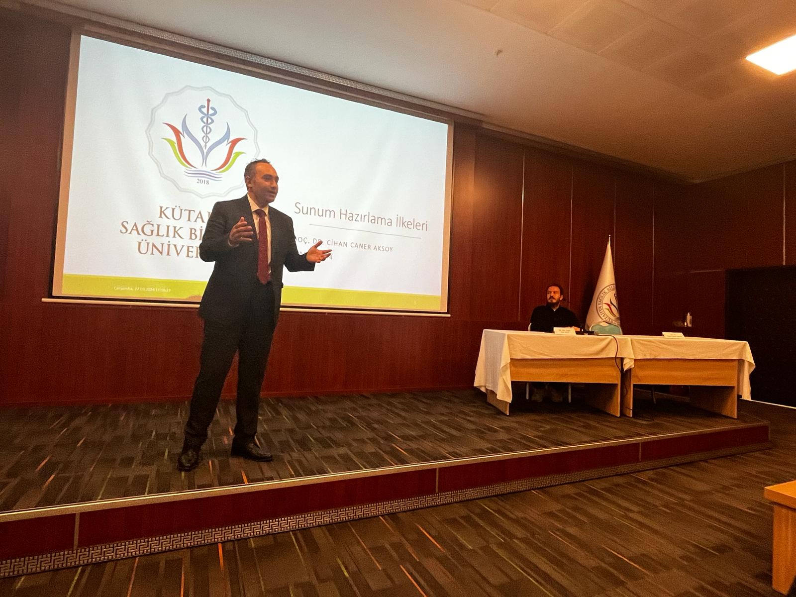 ‘Sunum Hazırlama İlkeleri’ Konulu Seminer Gerçekleştirildi - 3