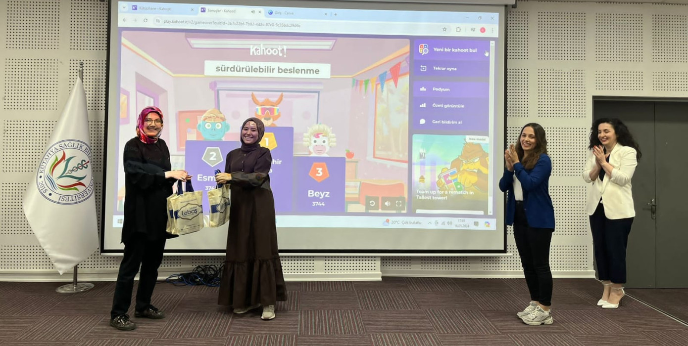 Beslenme ve Diyetetik Bölümü seminer programı başarılı bir şekilde devam ediyor.