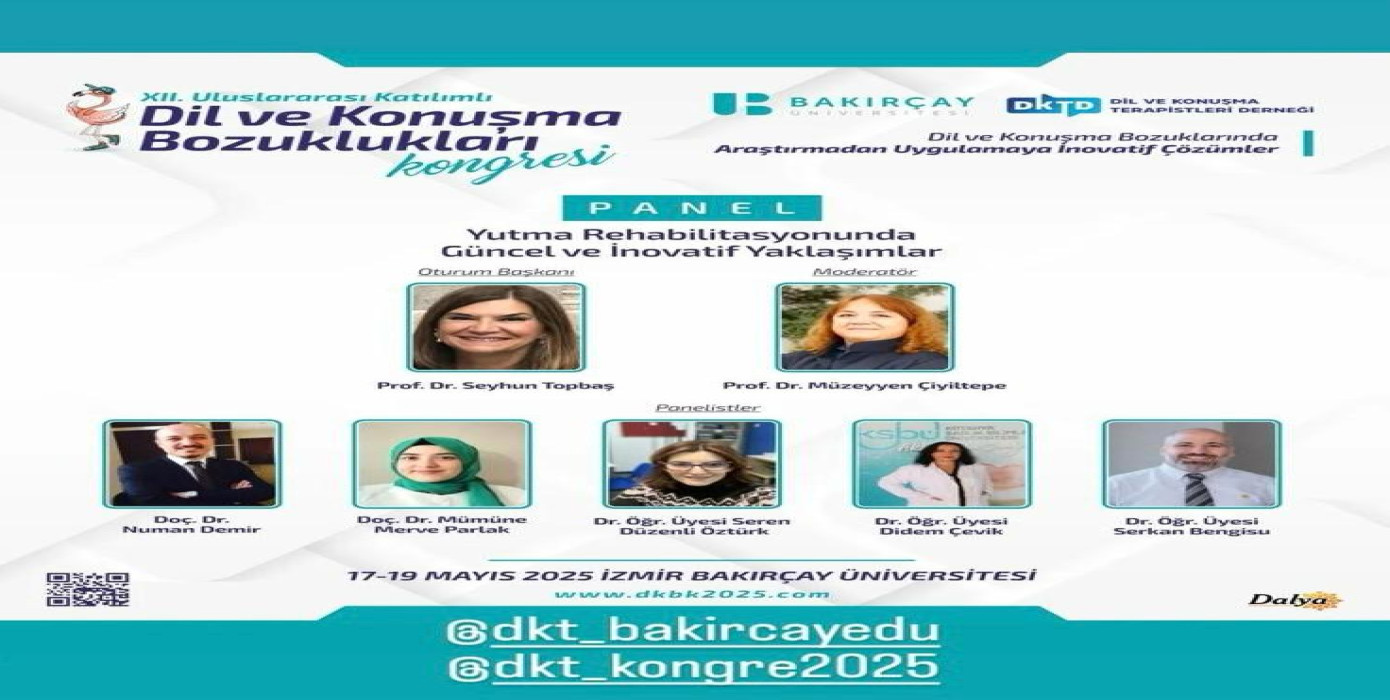 XII. Uluslararası Katılımlı Dil ve Konuşma Bozukluları Kongresi