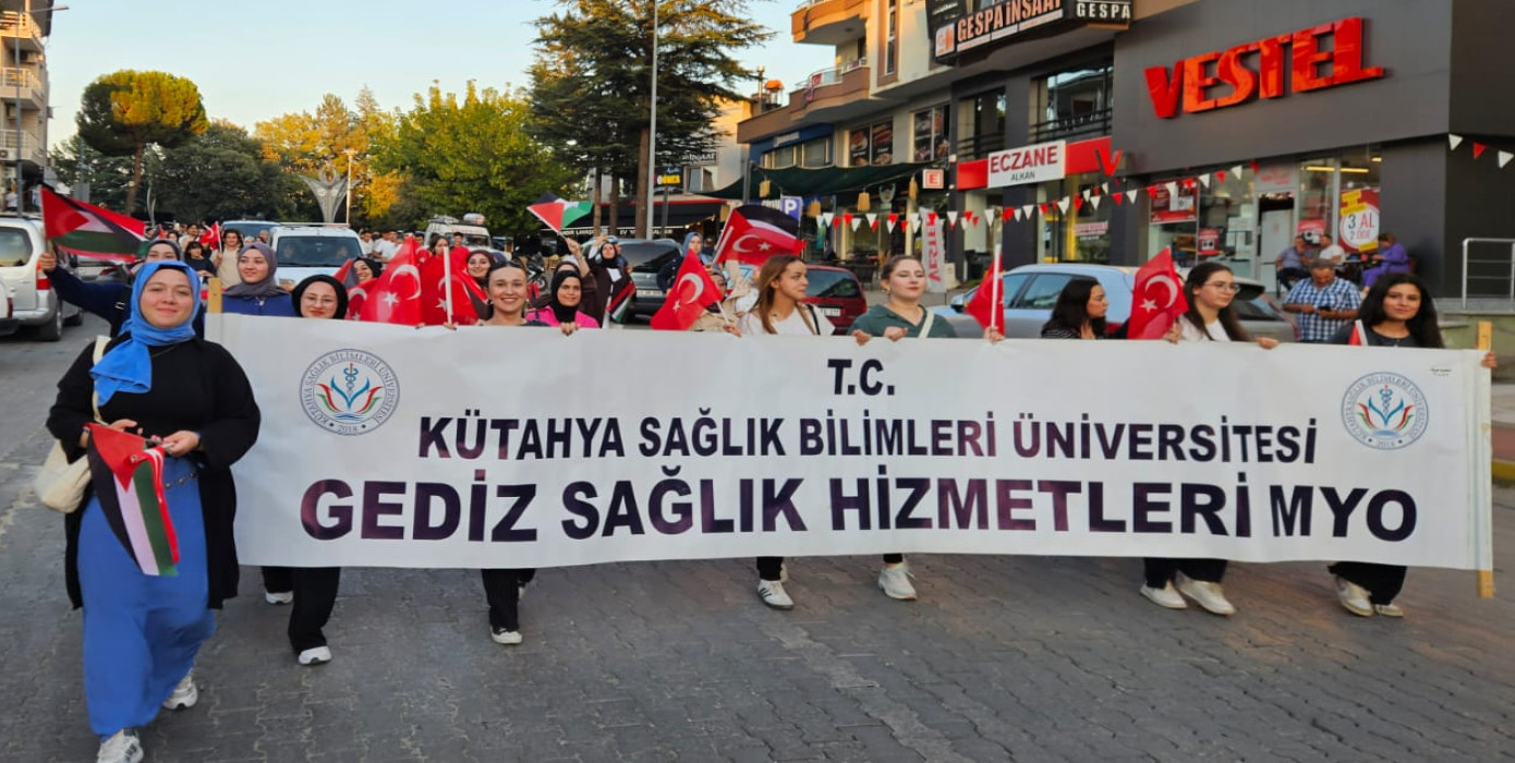 GAZZE‘YE KARARLILIKLA YÜRÜYORUZ!