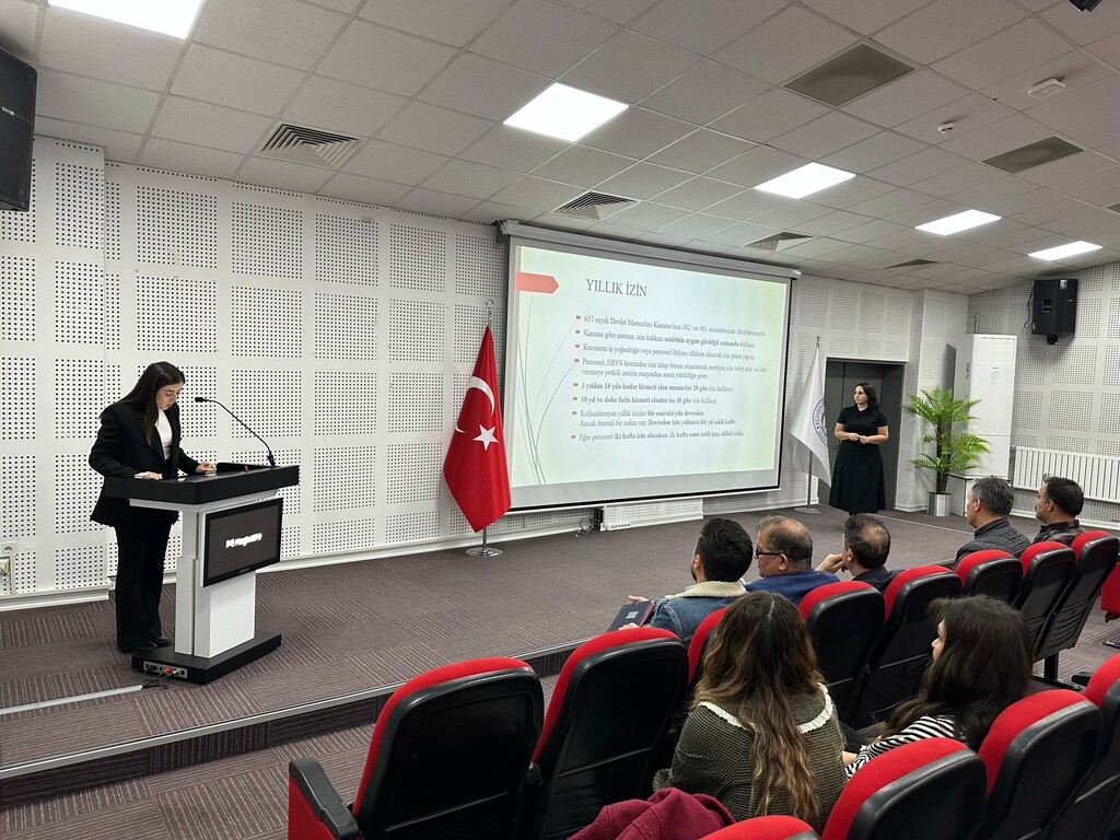 HİZMET İÇİ ve ORYANTASYON EĞİTİMİ GERÇEKLEŞTİRİLDİ