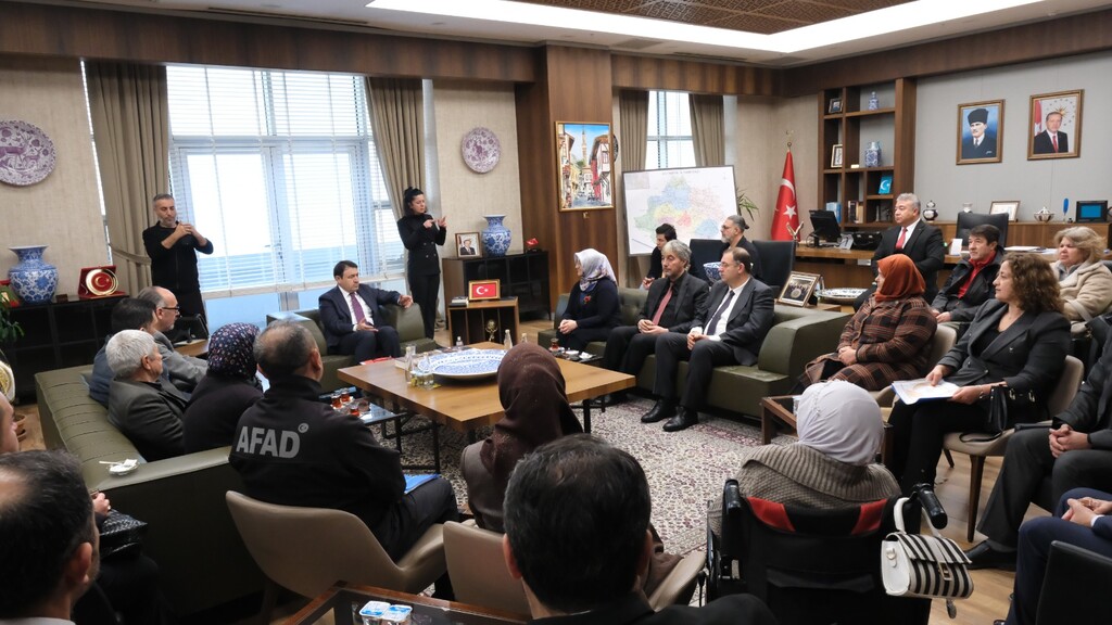 KÜTAHYA SAĞLIK BİLİMLERİ ÜNİVERSİTESİNE ERİŞİLEBİLİRLİK BELGESİ TAKDİM EDİLDİ