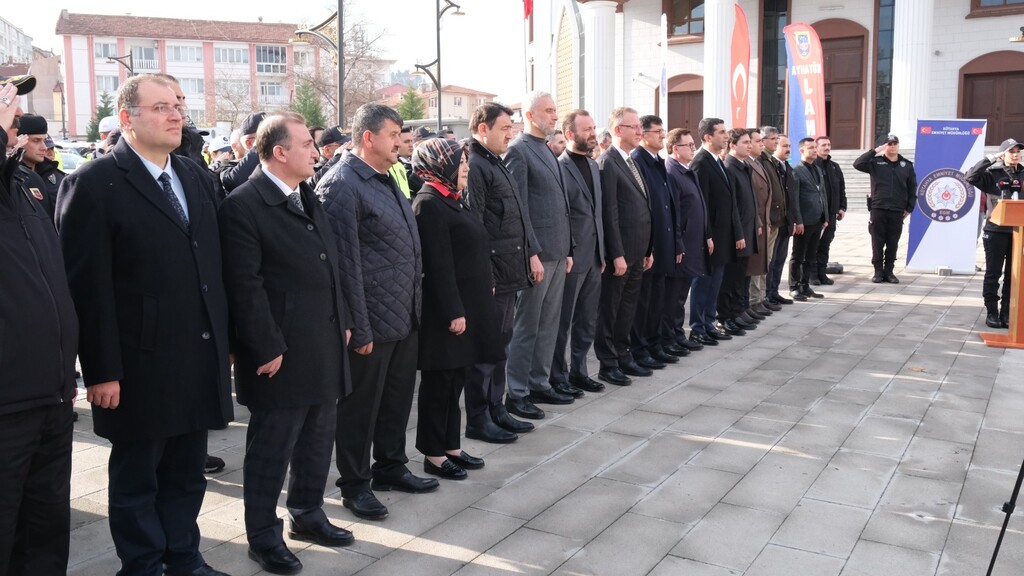 KÜTAHYA‘DA 78 YENİ GÜVENLİK ARACI HİZMETE ALINDI