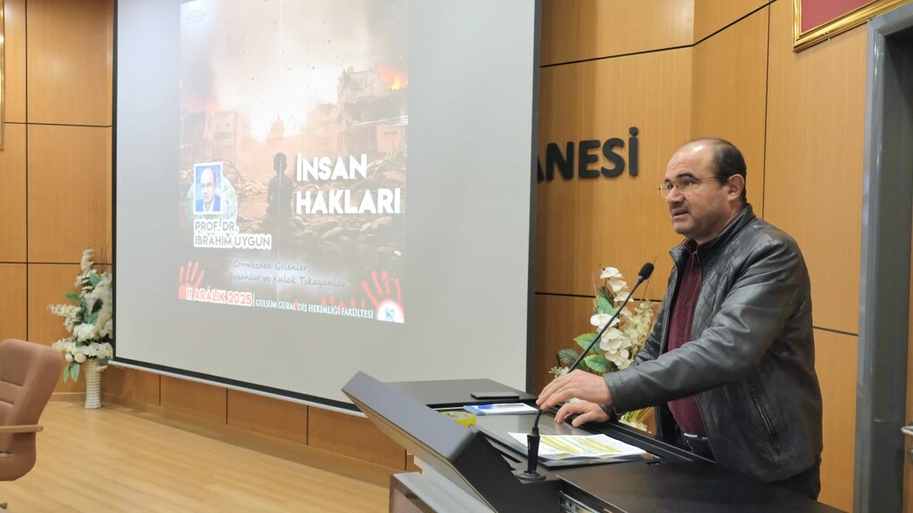 KSBÜ’DE İNSAN HAKLARI SÖYLEŞİSİ DÜZENLENDİ