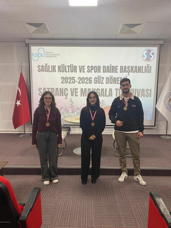 Üniversitemizde 2025–2026 Güz Yarıyılı Satranç ve Mangala Turnuvası Ödülleri Sahiplerini Buldu - 2