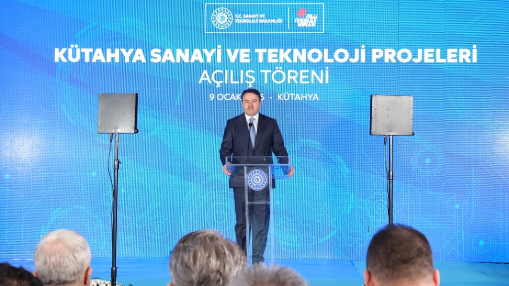 KÜTAHYA‘DA SANAYİ, TEKNOLOJİ VE KALKINMA YATIRIMLARI HİZMETE AÇILDI