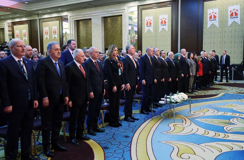 REKTÖR TEKİN, TÜGİK GENEL KURULUNA KATILDI