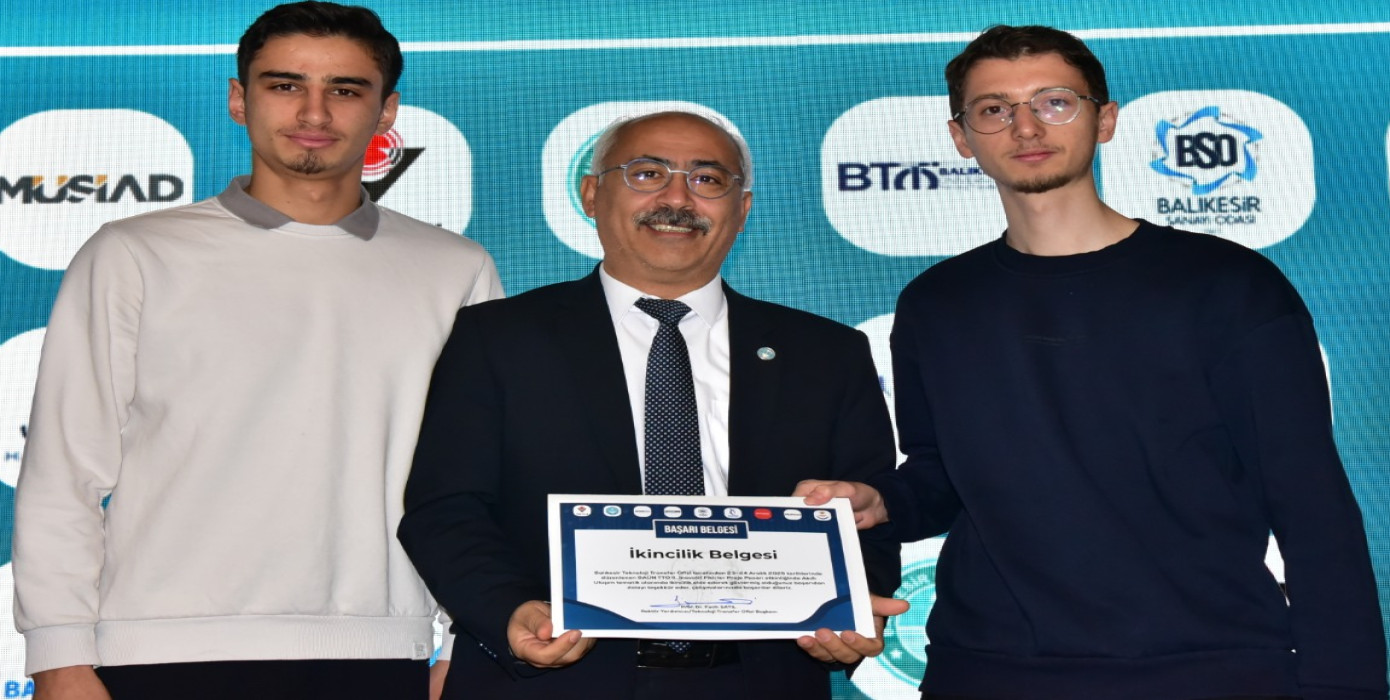 Öğrencilerimiz BAÜN TTO Proje Pazarı’nda “Akıllı Ulaşım“ Kategorisinde 2. Oldu