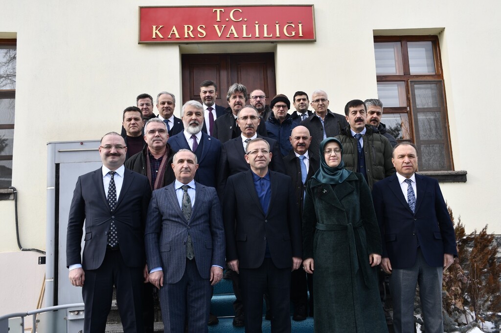 REKTÖR TEKİN ÜAK TOPLANTISINA KATILDI