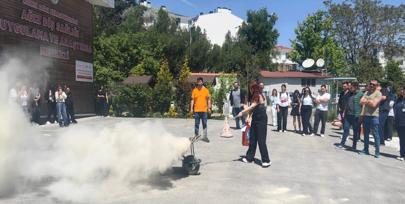 Yangın ve Deprem Tatbikatı Yapıldı!