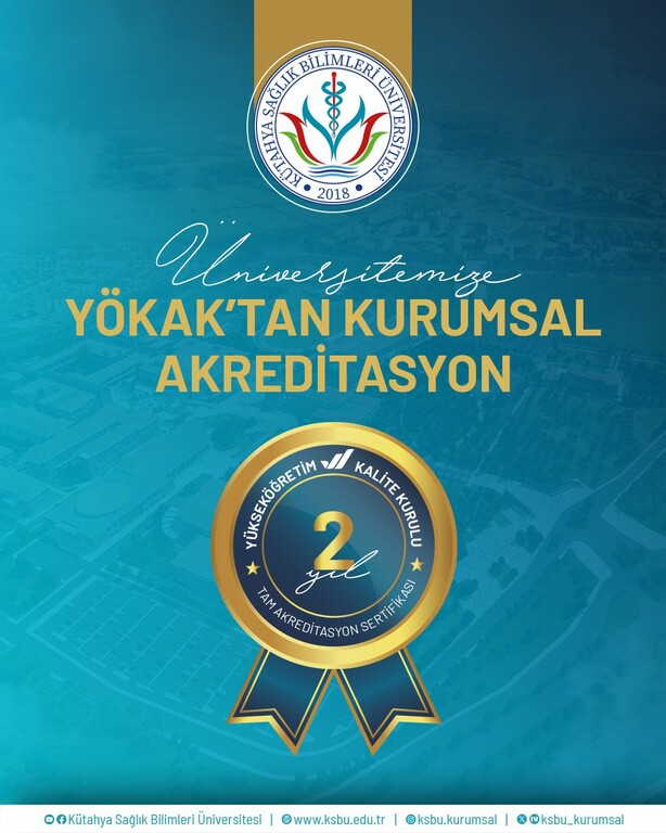 KSBÜ’YE YÖKAK’TAN KURUMSAL AKREDİTASYON