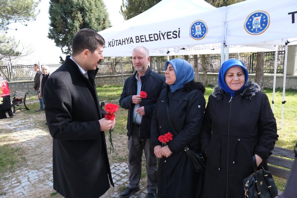 AZİZ ŞEHİTLERİMİZ SAYGI VE MİNNETLE ANILDI