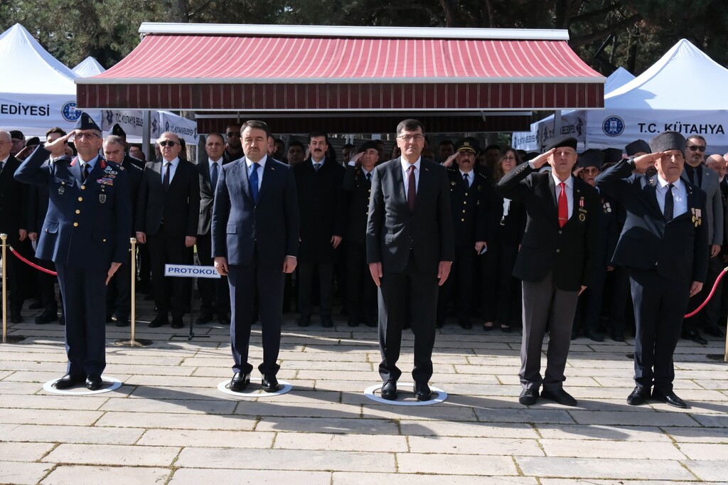 AZİZ ŞEHİTLERİMİZ SAYGI VE MİNNETLE ANILDI