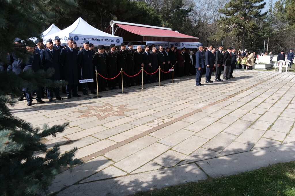 AZİZ ŞEHİTLERİMİZ SAYGI VE MİNNETLE ANILDI