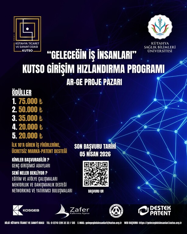 “GELECEĞİN İŞ İNSANLARI”  KUTSO GİRİŞİM HIZLANDIRMA PROGRAMI İÇİN BAŞVURULAR BAŞLADI!