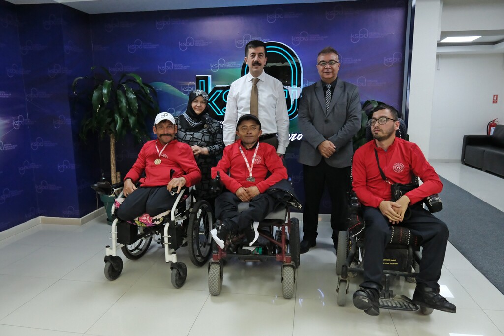 SPORCULARIMIZ TEBRİK EDİLDİ