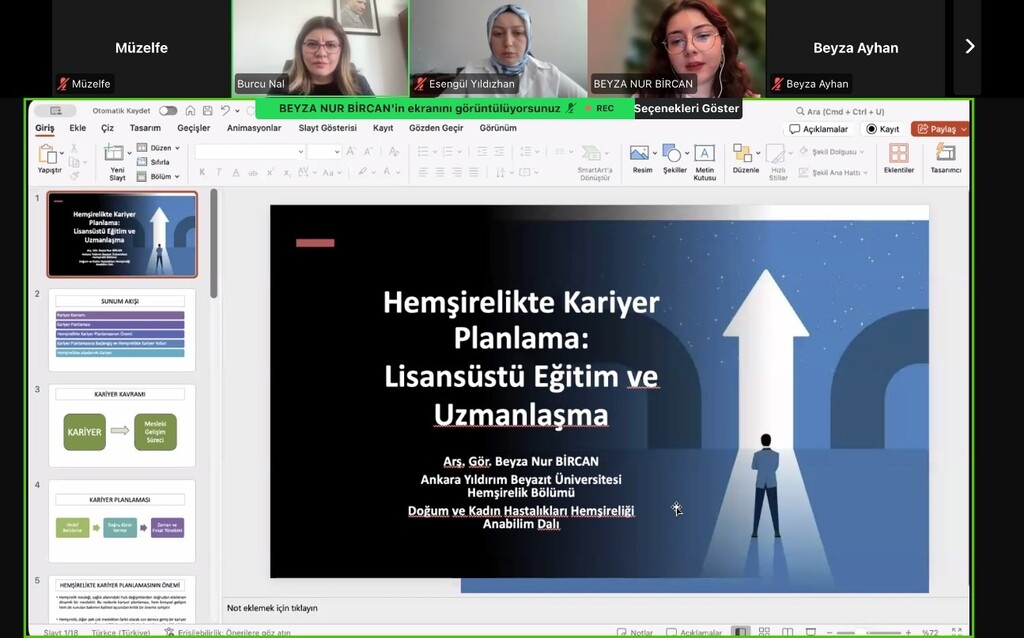 Mezun–Son Sınıf Öğrenci Etkileşimi Webinari Yoğun İlgi Gördü - 10