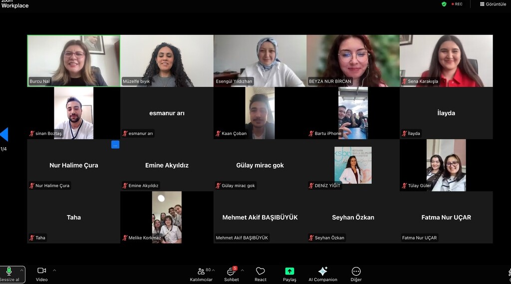 Mezun–Son Sınıf Öğrenci Etkileşimi Webinari Yoğun İlgi Gördü - 9