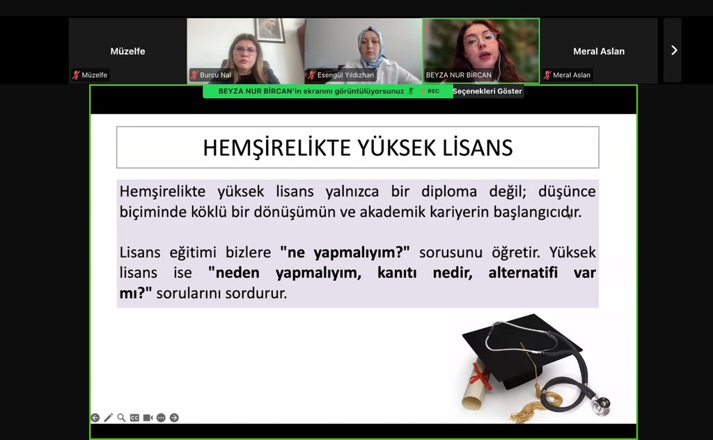Mezun–Son Sınıf Öğrenci Etkileşimi Webinari Yoğun İlgi Gördü - 6
