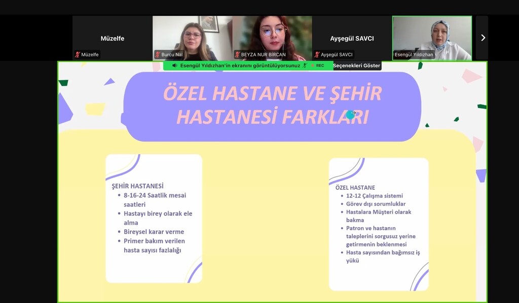 Mezun–Son Sınıf Öğrenci Etkileşimi Webinari Yoğun İlgi Gördü - 2