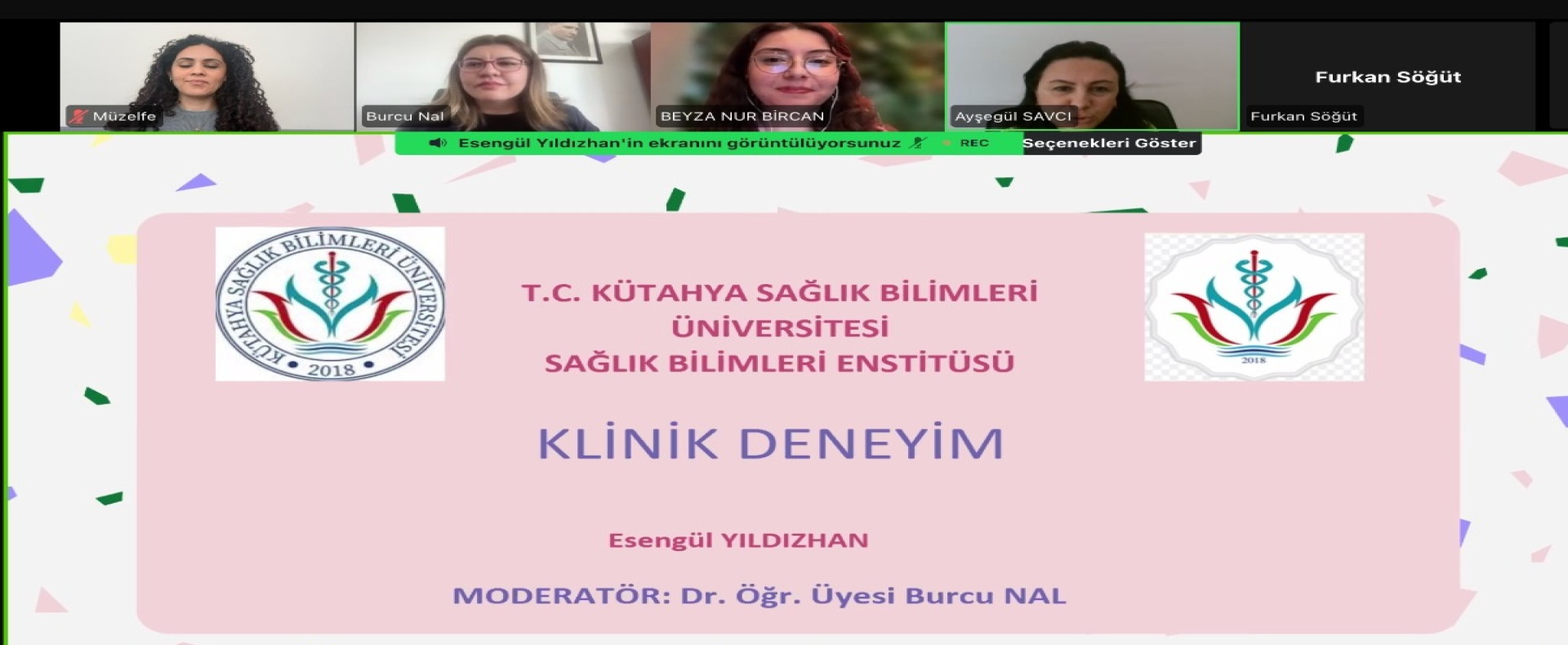 Mezun–Son Sınıf Öğrenci Etkileşimi Webinari Yoğun İlgi Gördü