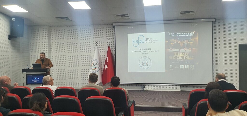 Üniversitemiz ve KÜGİAD İş Birliğiyle Hayata Geçirilen “ KÜGİAD Öğrenci Staj ve Web Platformu Geliştirme İş Birliği Protokolü“ Bilgilendirme Toplantısı Yapıldı. - 2