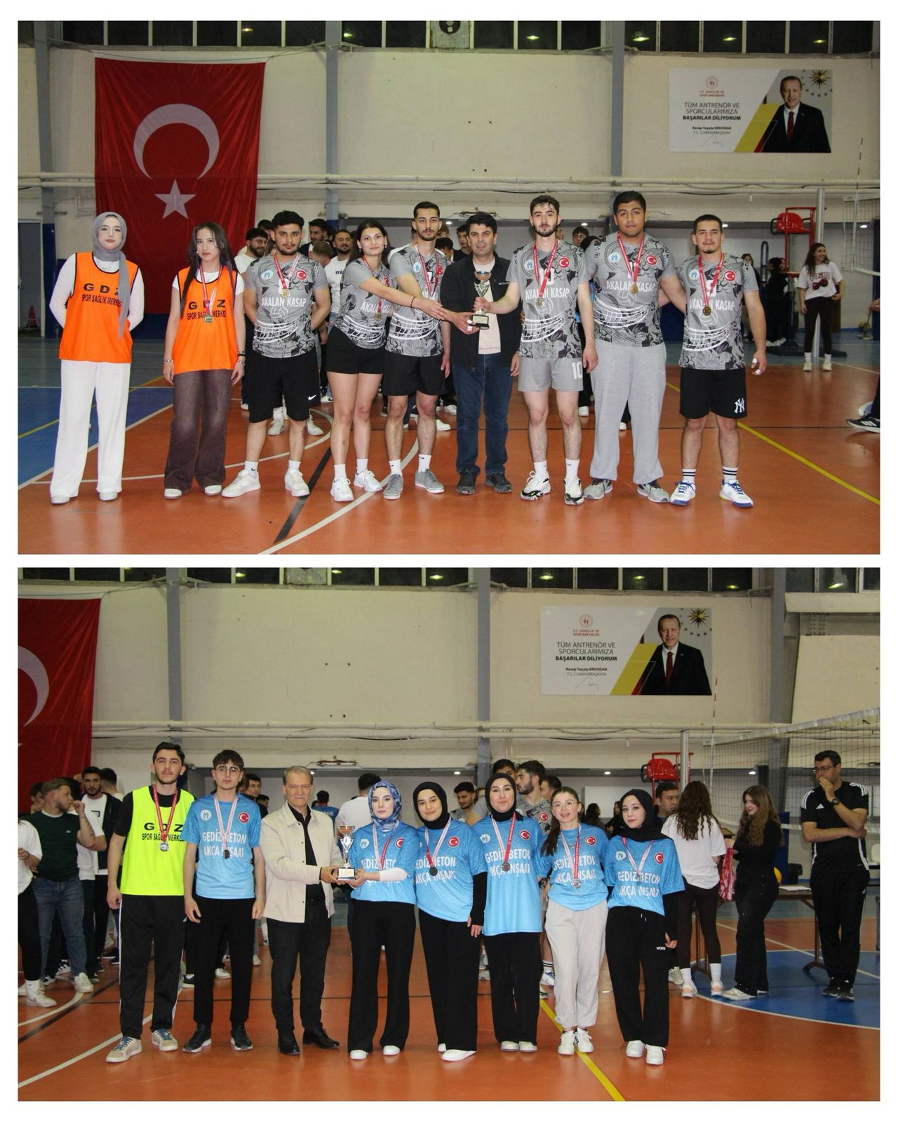 2.Gediz DPÜ-KSBÜ Bölümler Arası Voleybol Turnuvasında Final Heyecanı Yaşandı - 2