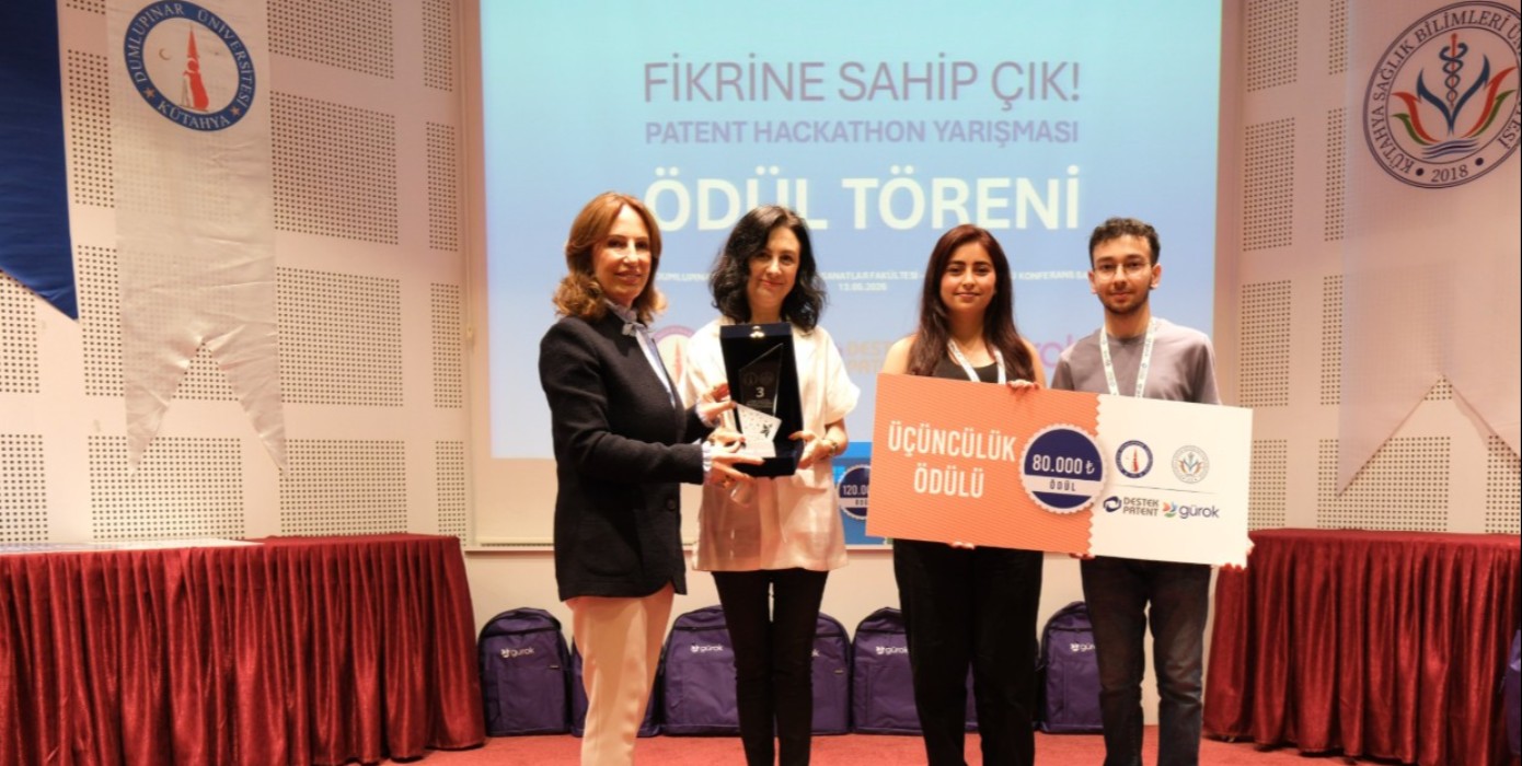 Bölümümüzden Patent Hackathon Yarışmasında Üçüncülük Başarısı