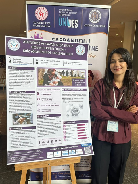 2026 Safranbolu Ebelik Öğrenci Kongresi’nde bölümümüz öğretim üyeleri ve öğrencileri önemli başarı ve katkılarıyla dikkat çekti: BİRİNCİLİK ÖDÜLÜ - 1