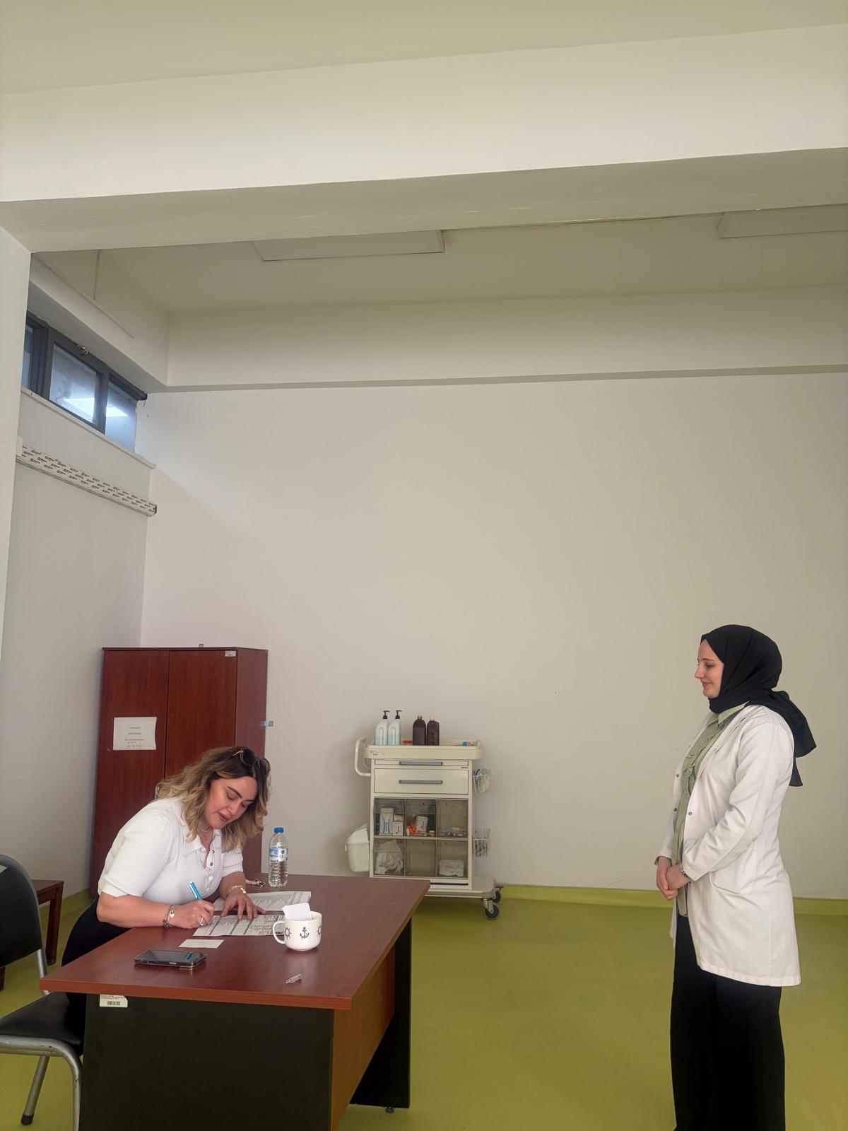 Riskli Gebelikler ve Bakım Dersi Şube 1 Uygulama Sınavı Gerçekleştirildi - 1