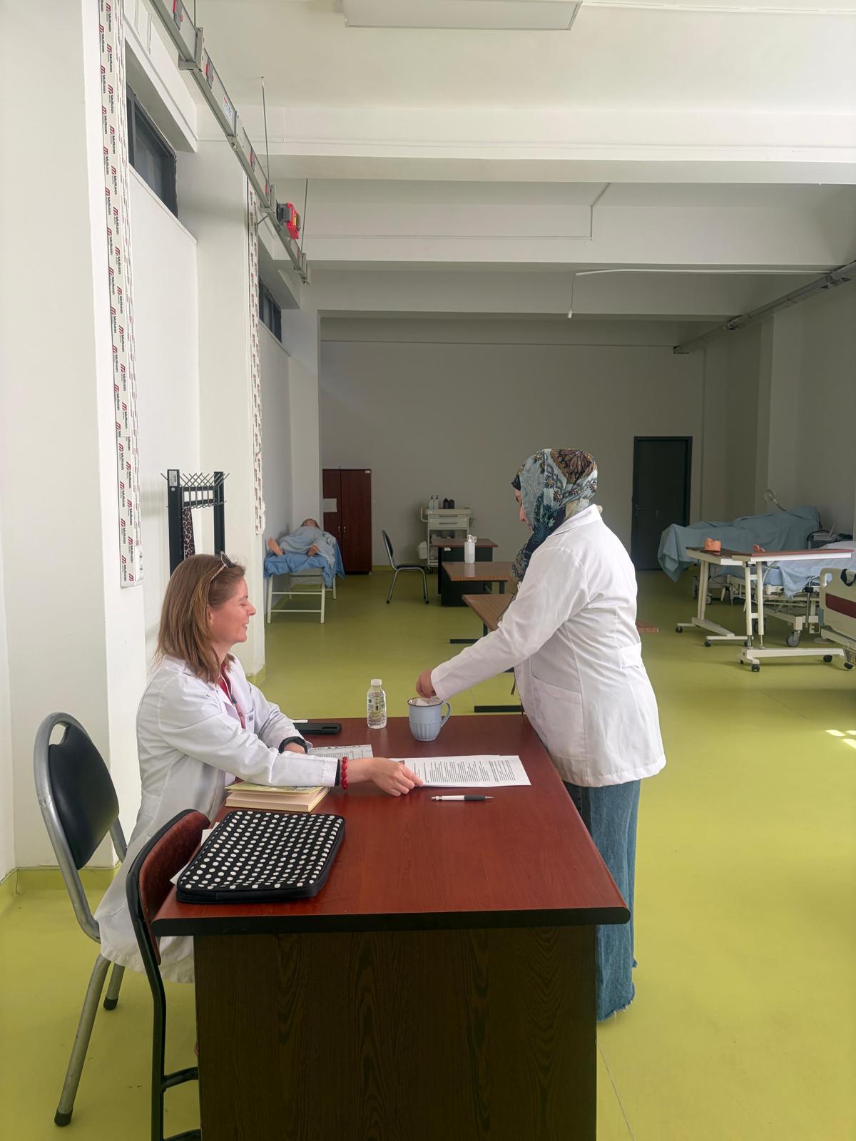 Riskli Gebelikler ve Bakım Dersi Şube 1 Uygulama Sınavı Gerçekleştirildi - 2