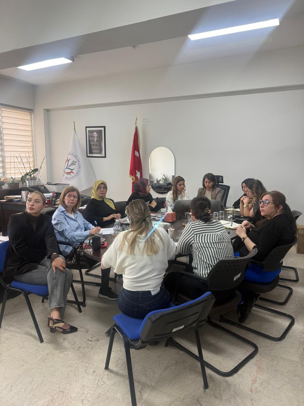 Akreditasyon Çalışmaları Kapsamında PUKÖ Tabloları Değerlendirildi - 8