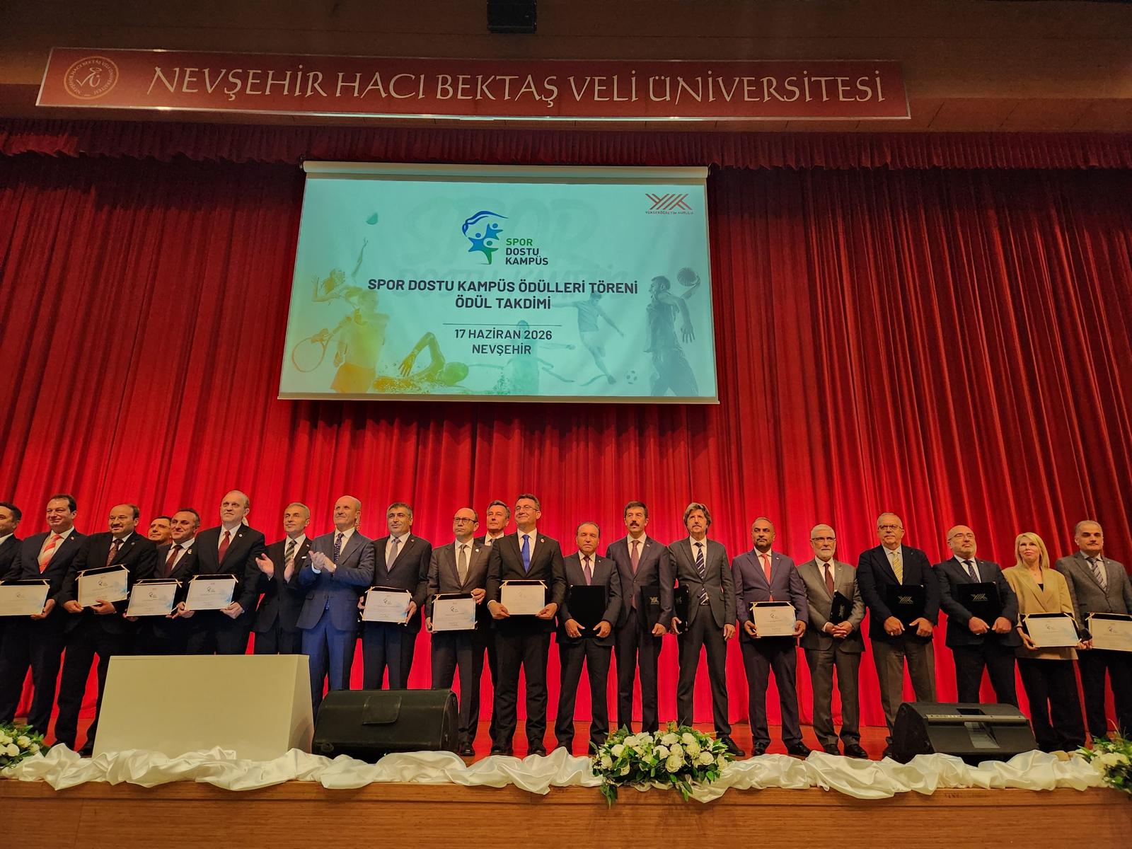 KSBÜ’ye “Spor Dostu Kampüs“ Ödülü - 5