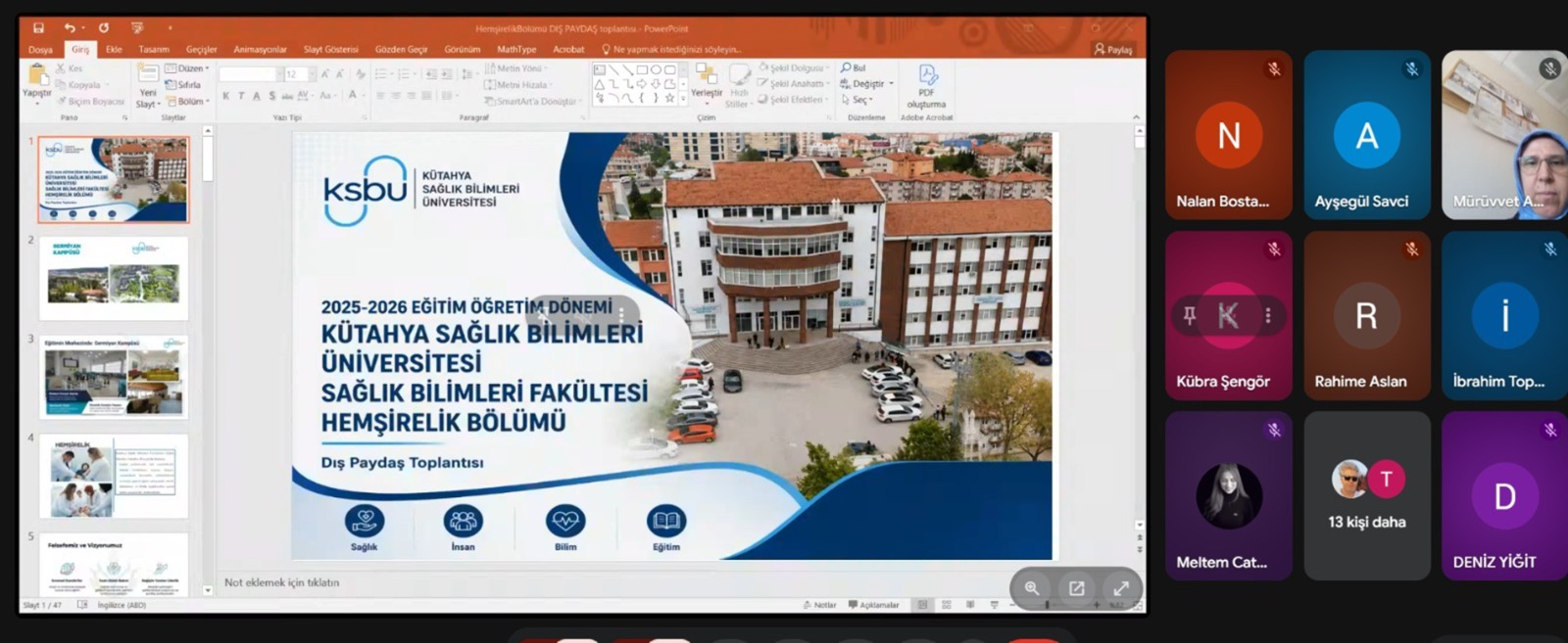 Bölümümüz Dış Paydaş Toplantısı Yoğun Katılımla Gerçekleştirildi - 4