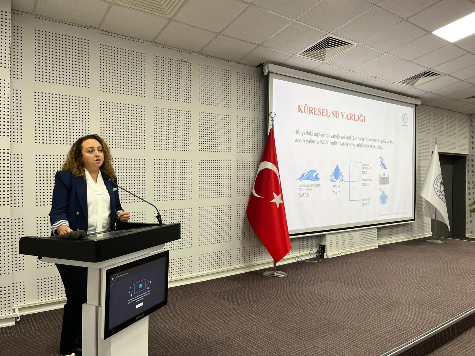 KSBÜ’DE AKADEMİK VE İDARİ PERSONELE “SU VERİMLİLİĞİ” EĞİTİMİ