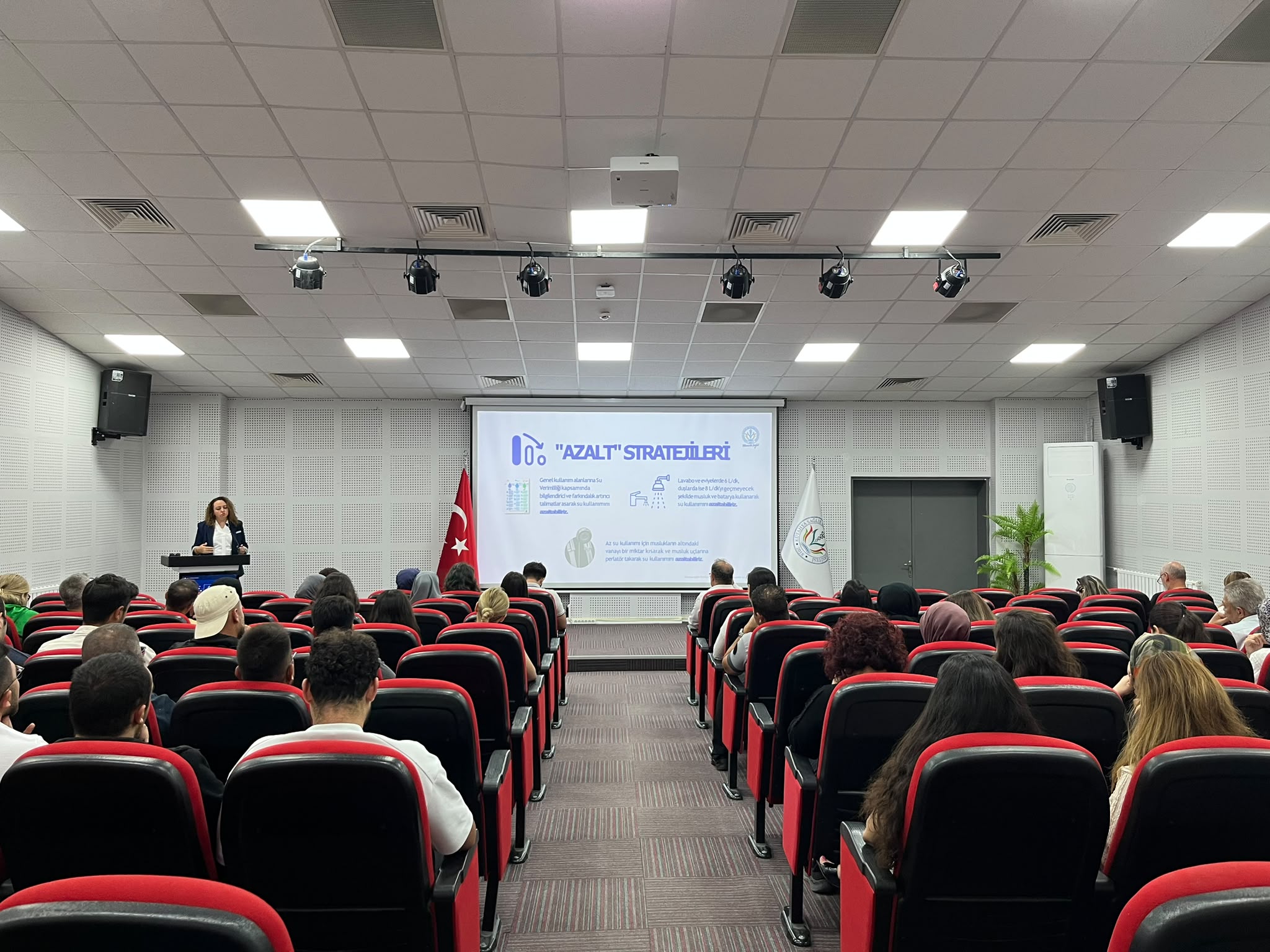KSBÜ’DE AKADEMİK VE İDARİ PERSONELE “SU VERİMLİLİĞİ” EĞİTİMİ