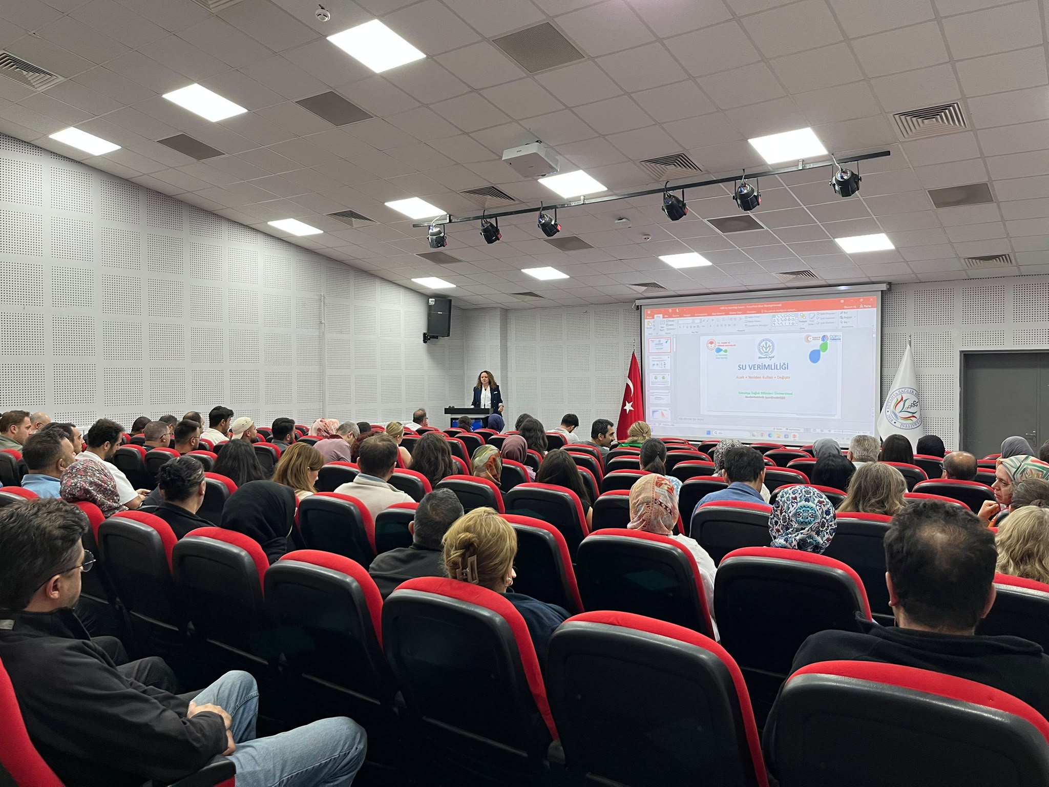 KSBÜ’DE AKADEMİK VE İDARİ PERSONELE “SU VERİMLİLİĞİ” EĞİTİMİ
