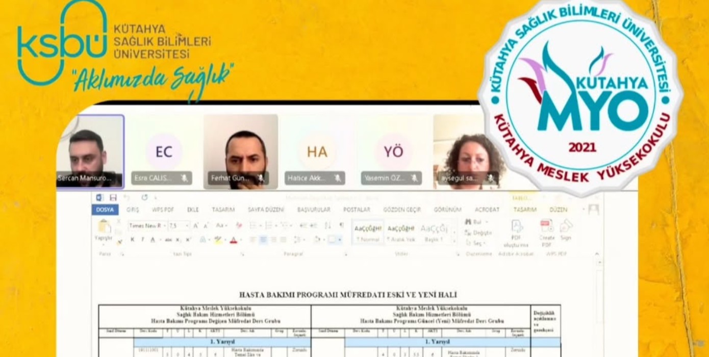 Hasta Bakımı Programı Üniversiteler Arası Dış Paydaş Toplantısı Gerçekleştirildi
