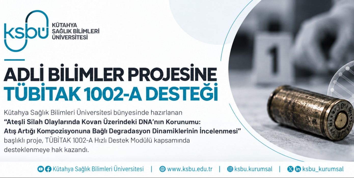 Adli Bilimler Projesine Tübitak 1002-A Desteği