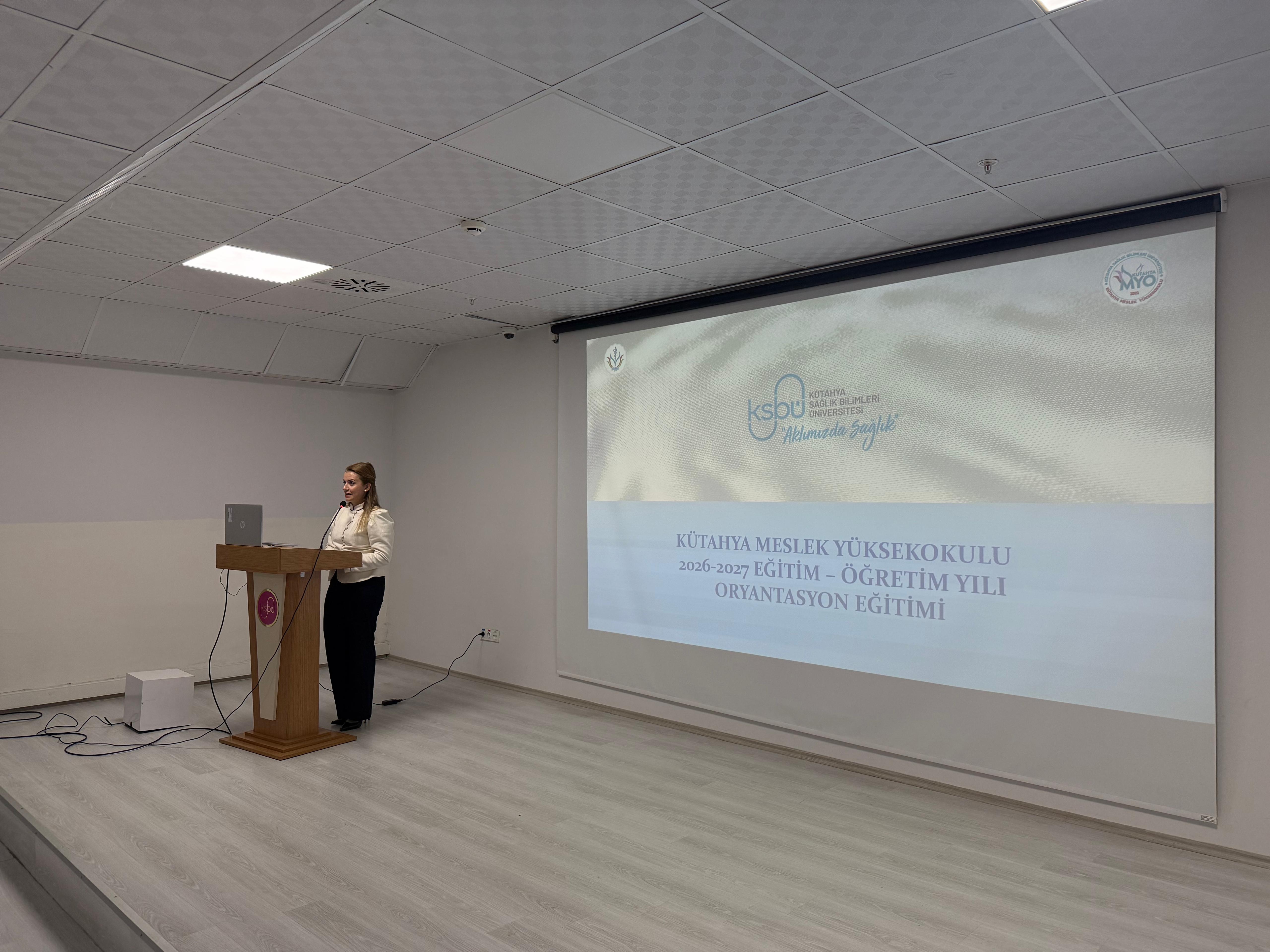 Meslek Yüksekokulumuzda Oryantasyon Programı Düzenlendi. - 1