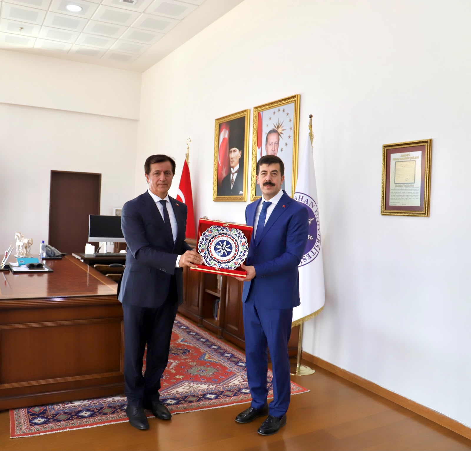 REKTÖR TEKİN, ÜAK TOPLANTISINA KATILDI