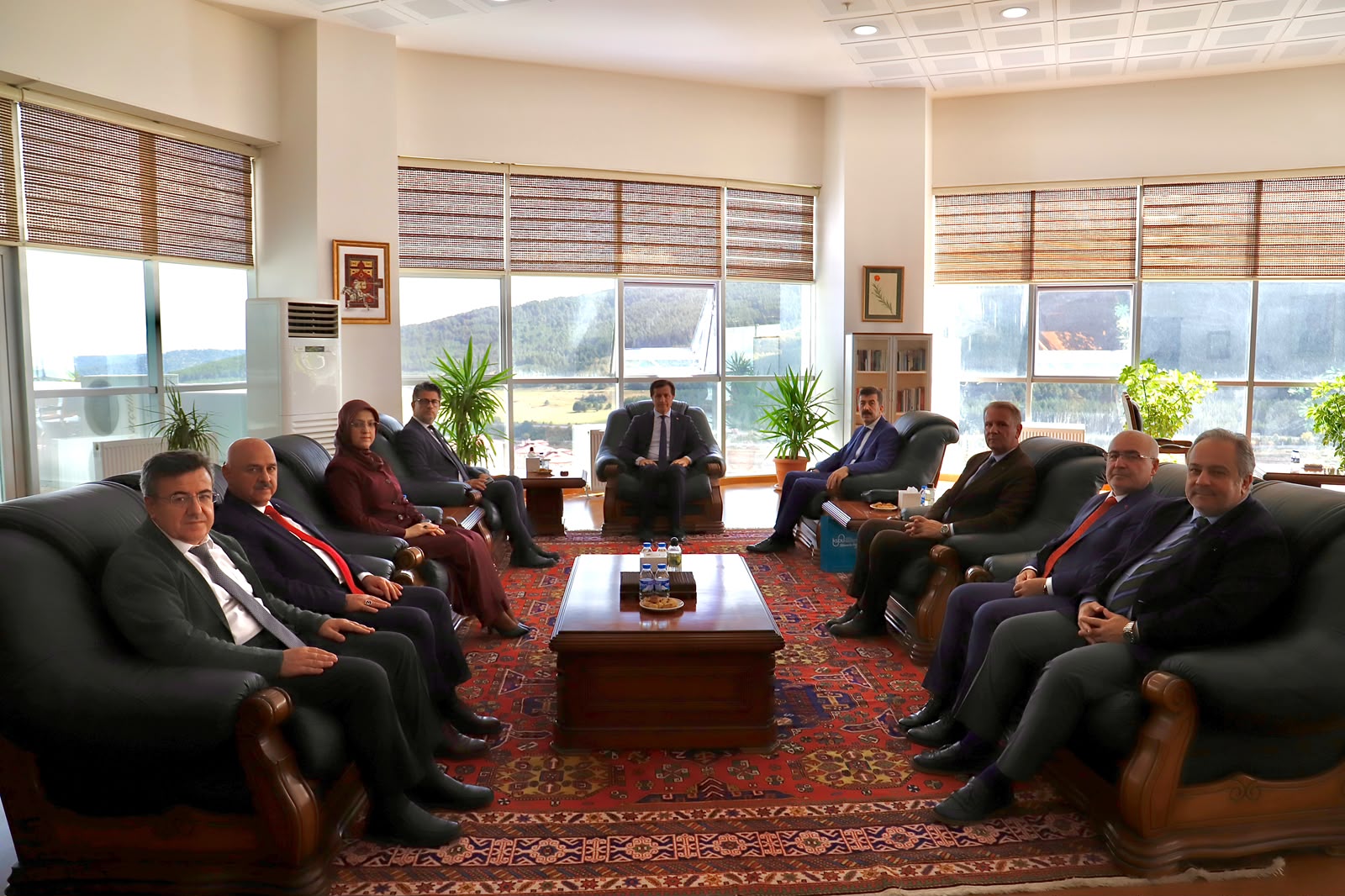 REKTÖR TEKİN, ÜAK TOPLANTISINA KATILDI