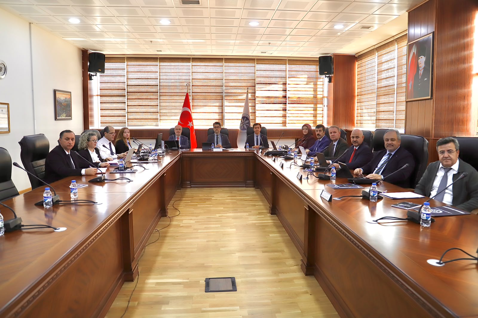 REKTÖR TEKİN, ÜAK TOPLANTISINA KATILDI