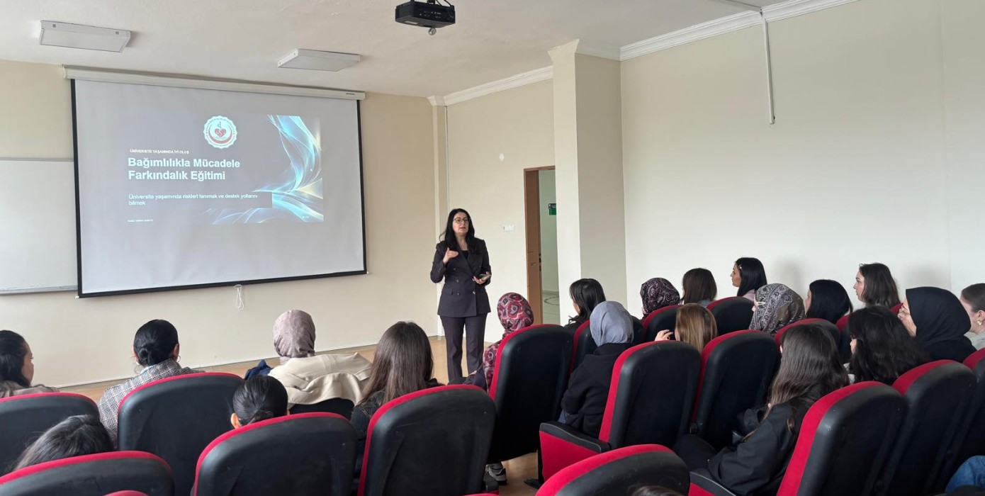 Öğrencilerimize Yönelik “Bağımlılıkla Mücadele ve Farkındalık Eğitimi” Düzenlendi