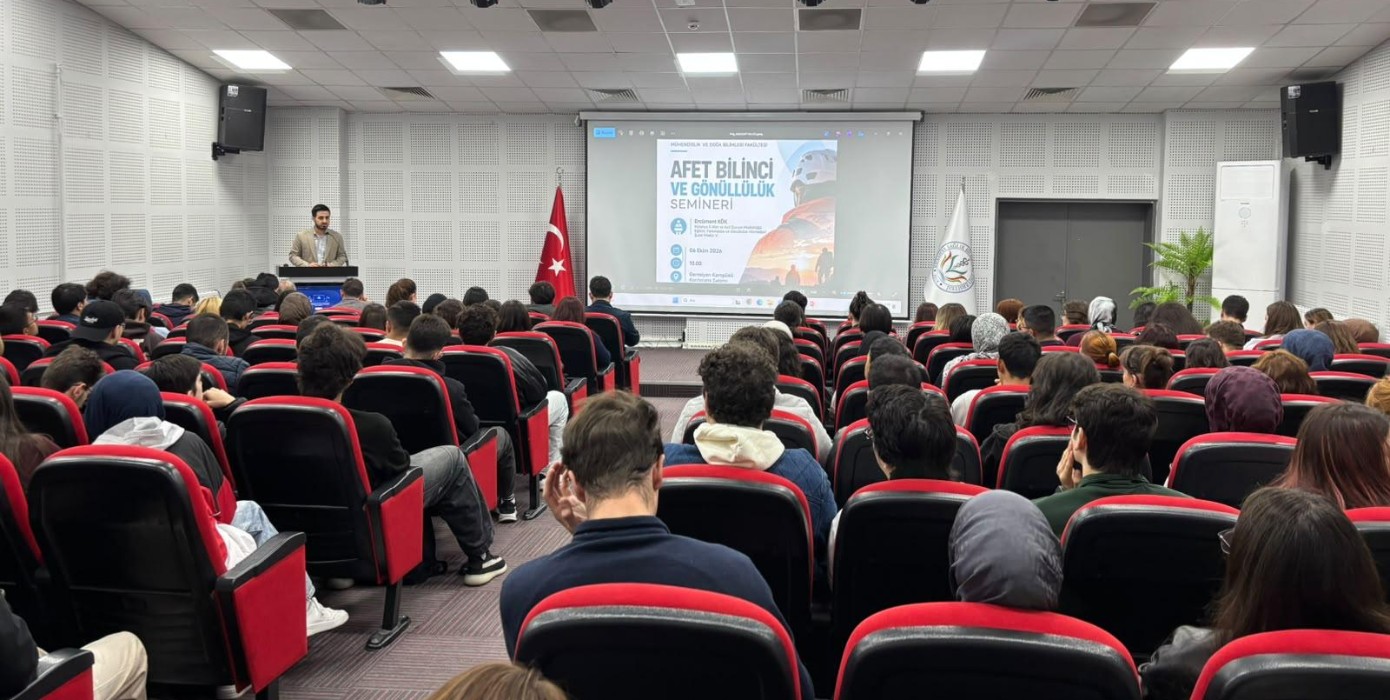 Fakültemizde “Afet Bilinci ve Gönüllülük” Eğitimi Gerçekleştirildi